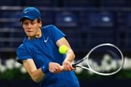 Jannik Sinner at the Dubai Tennis Championships